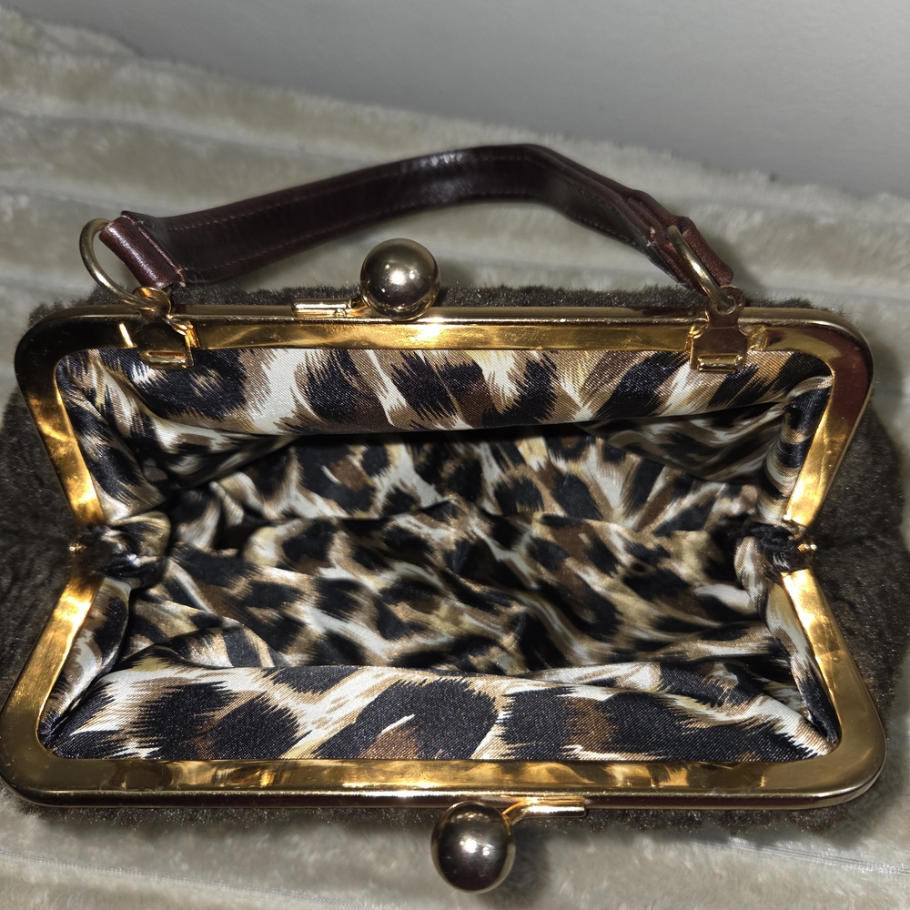 GLENDA GIES Elegant Brown Handbag - Picture 7 of 9